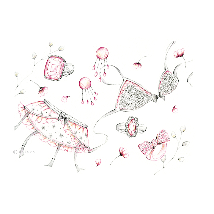 「 P is for Pink 」（2018/05/22～27）グループ展作品